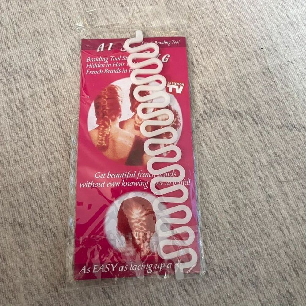 Vintage NIB as seen on tv hair braiding tool 90s Y2K